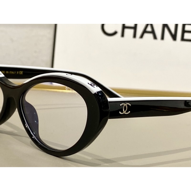 Chanel CH5416 Eyeglasses In black and white