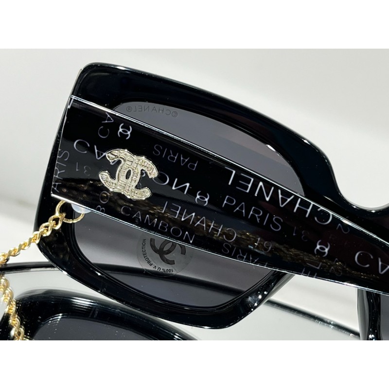 Chanel CH5430 Sunglasses In Black Gray A