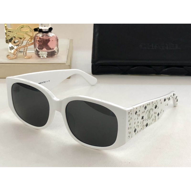 Chanel CH5743 Sunglasses In White