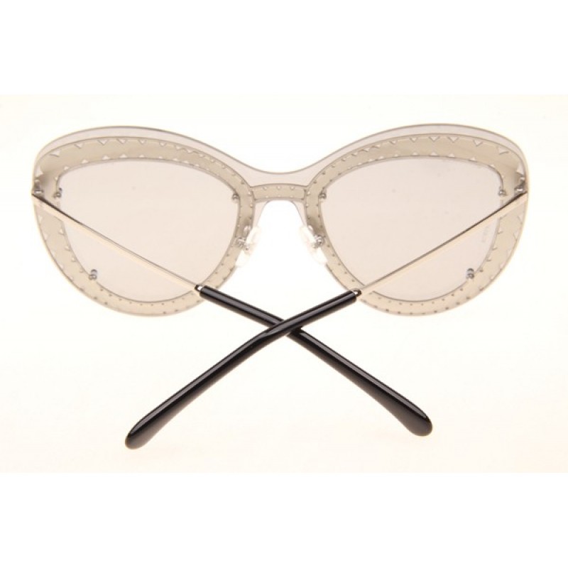 Chanel CH4236-H Sunglasses In Silver Grey