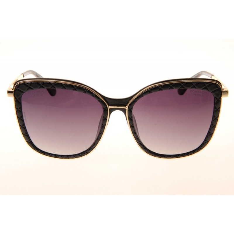 Chanel CH4238 Sunglasses In Black Gold