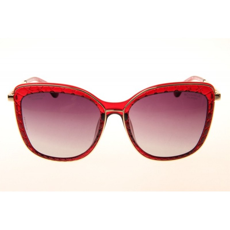 Chanel CH4238 Sunglasses In Red