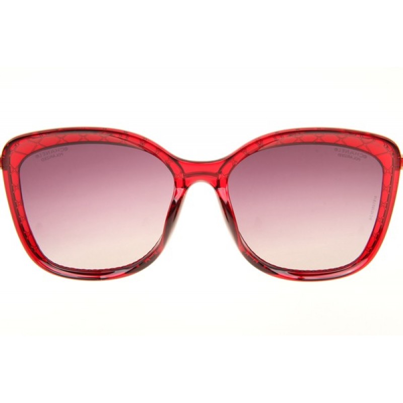 Chanel CH4238 Sunglasses In Red