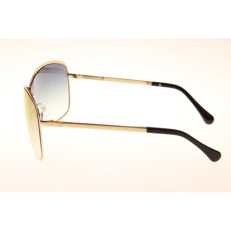 Chanel CH9529 Sunglasses In Gold Gradient Grey