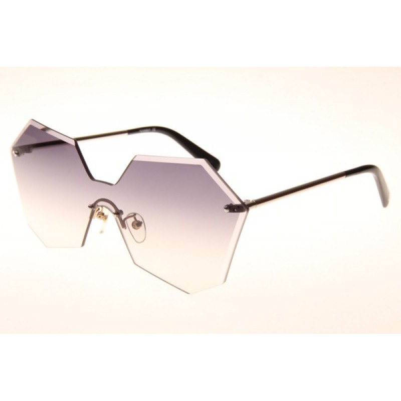 Chanel CH4280 Sunglasses In Silver Gradient Grey