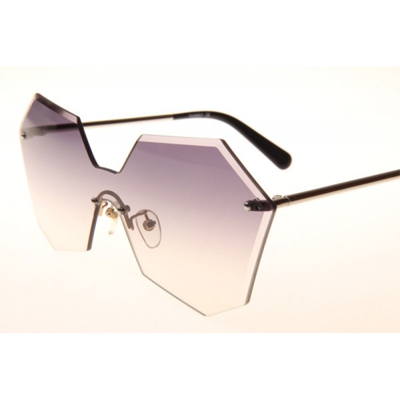 Chanel CH4280 Sunglasses In Silver Gradient Grey