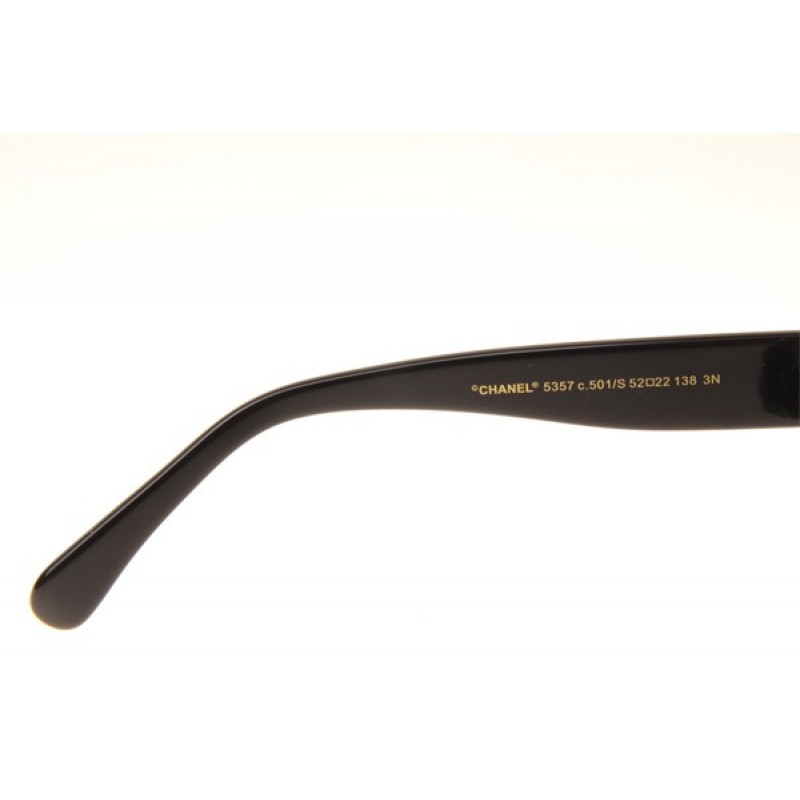 Chanel CH5357 Sunglasses In Black Grey