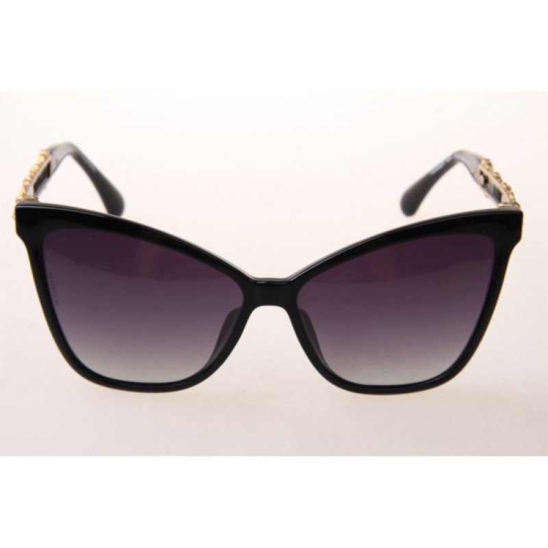 Chanel CH9050 Sunglasses In Black With Grey Gradient Lens