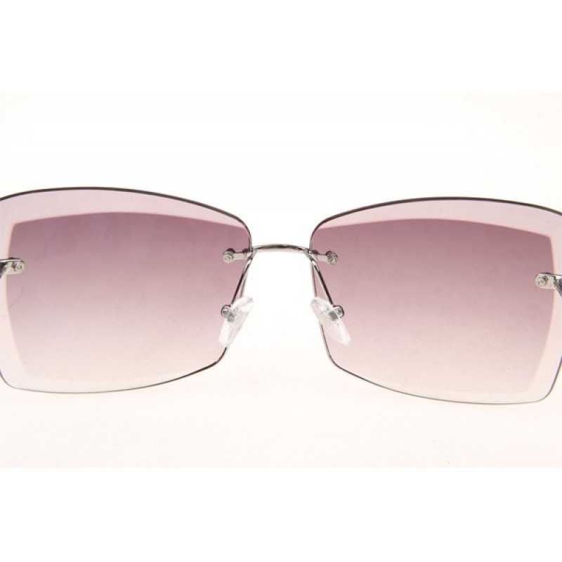 Chanel CH71178 Sunglasses In Silver Black With Grey Gradient Lens