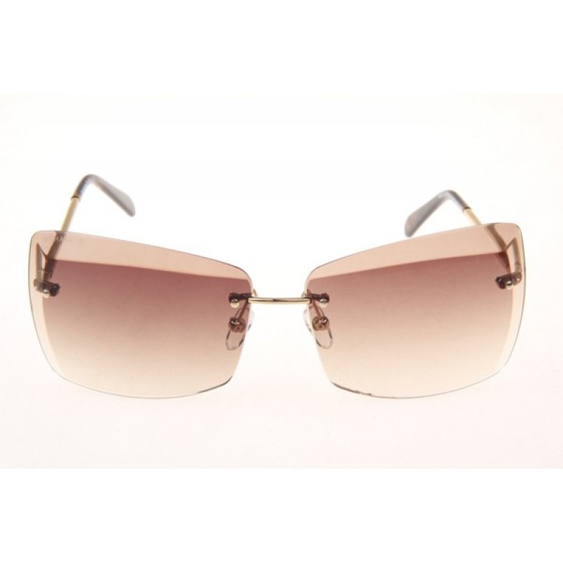 Chanel CH71178 Sunglasses In Gold Tortoise With Brown Gradient Lens