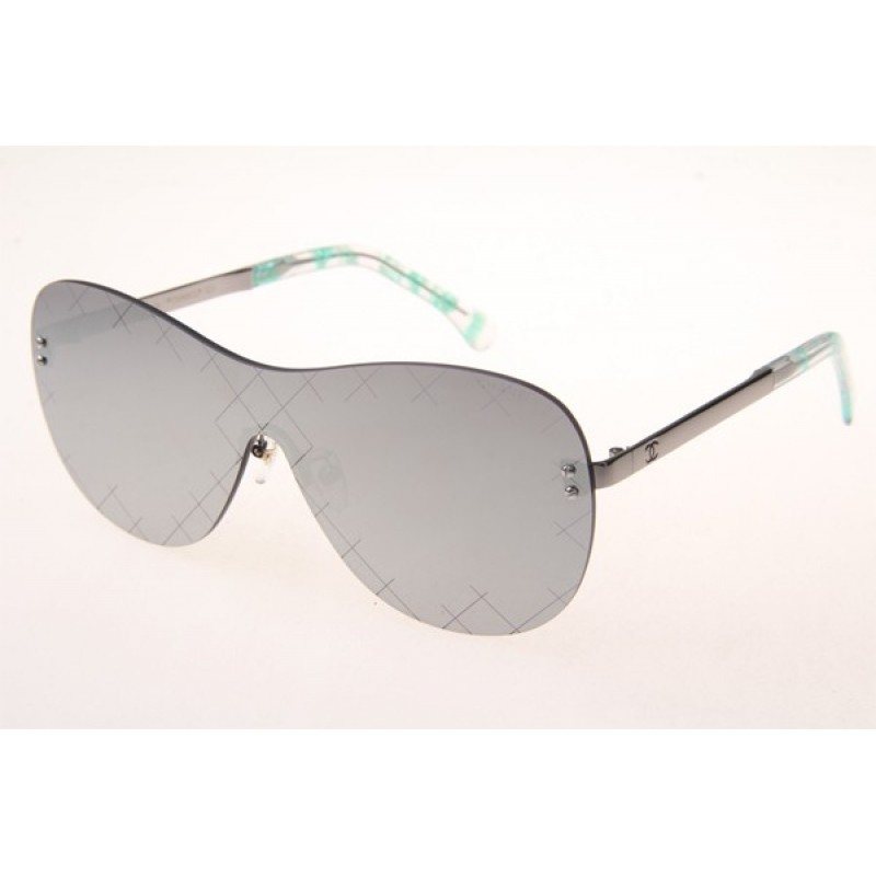 Chanel Collection Perle CH5529A Sunglasses In Silver With Mirror Lens
