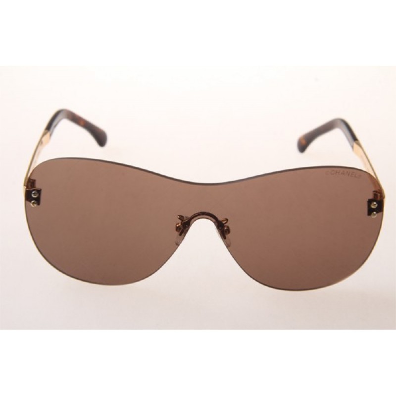 Chanel Collection Perle CH5529A Sunglasses In Gold With Brown Lens