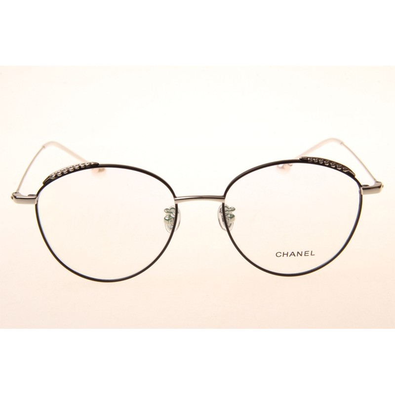 Chanel S10029 Eyeglasses In Black Silver