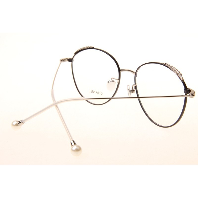 Chanel S10029 Eyeglasses In Black Silver