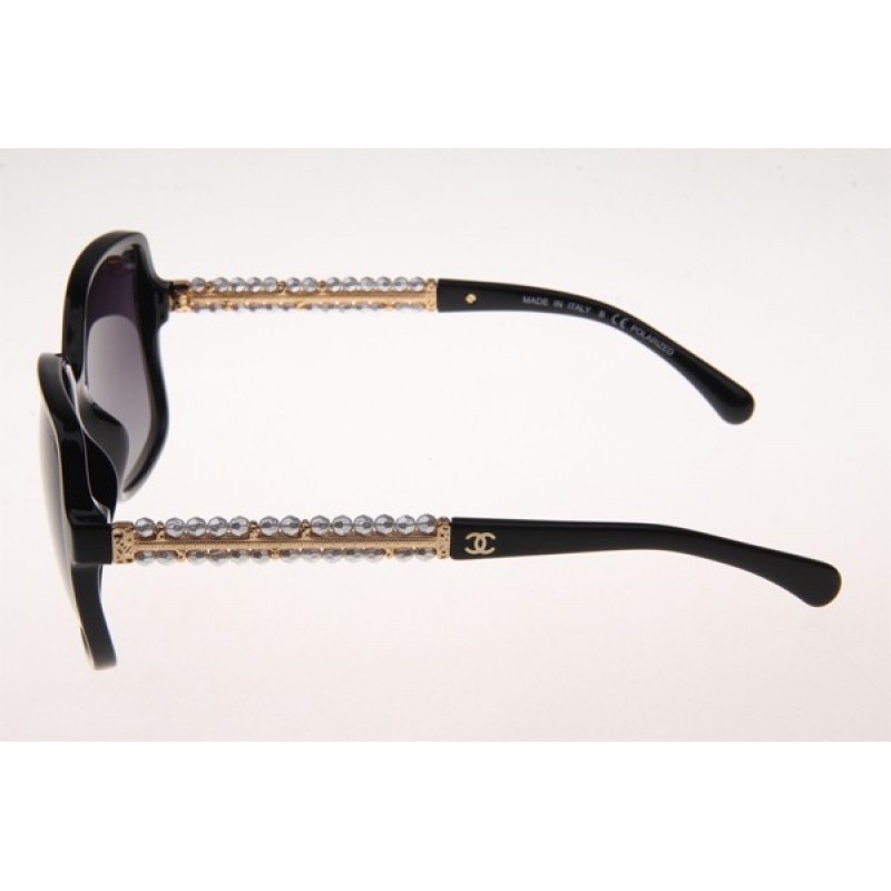 Chanel CH5378-B Sunglasses In Black White