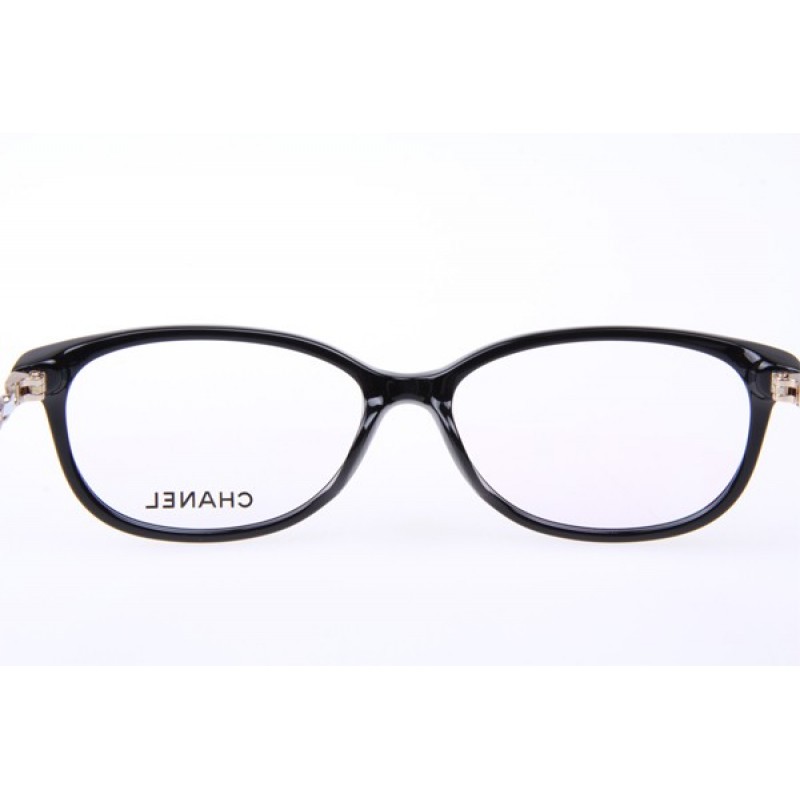 Chanel CH3221-Q Eyeglasses In Black White Black