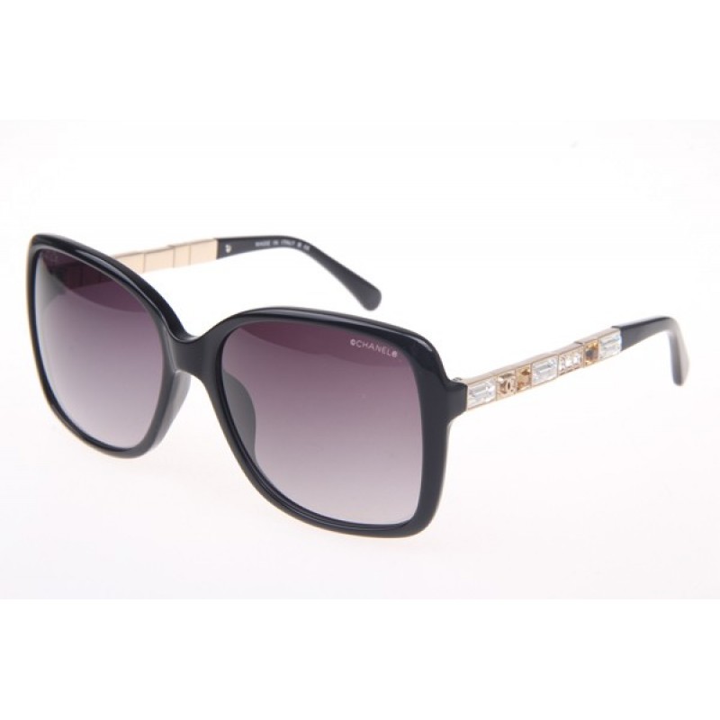 Chanel CH5308 Sunglasses In Black Gold
