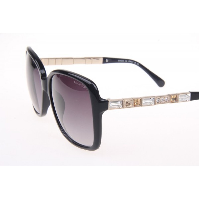 Chanel CH5308 Sunglasses In Black Gold