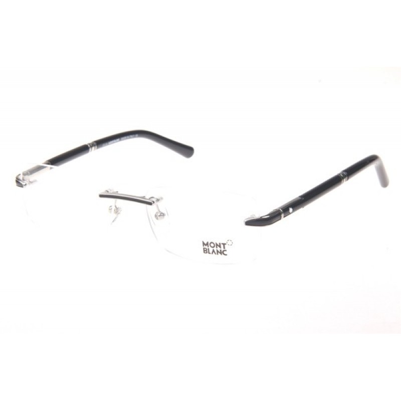 MontBlanc MB490 Eyeglasses In Silver