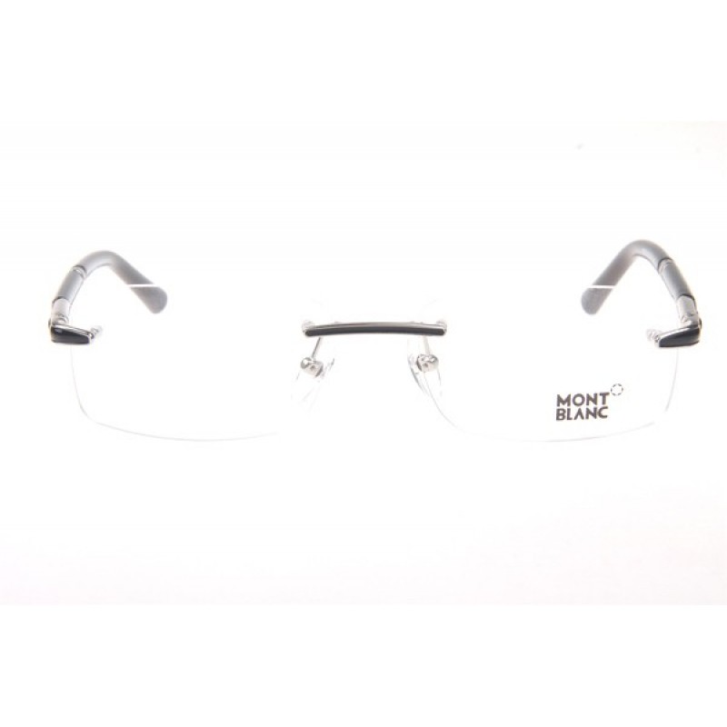 MontBlanc MB490 Eyeglasses In Silver