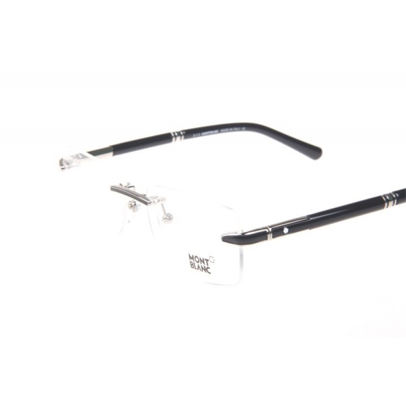 MontBlanc MB490 Eyeglasses In Silver