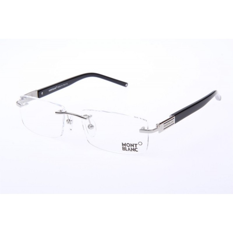 MontBlanc MB0382 Eyeglasses In Silver