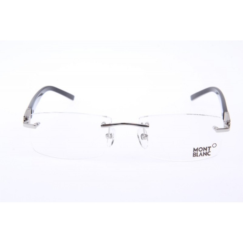 MontBlanc MB0382 Eyeglasses In Silver