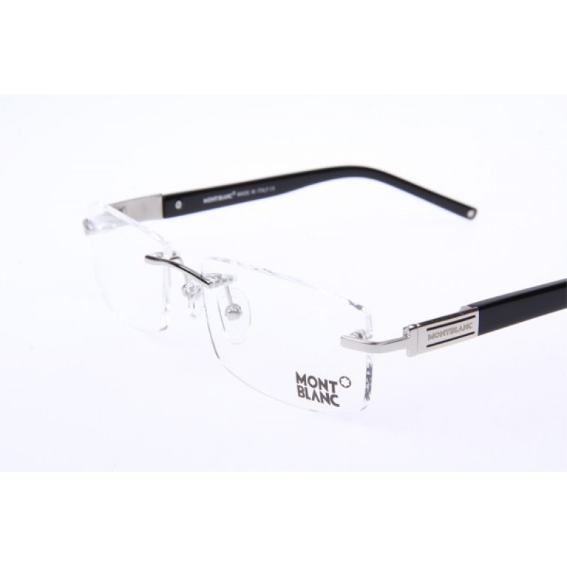 MontBlanc MB0382 Eyeglasses In Silver