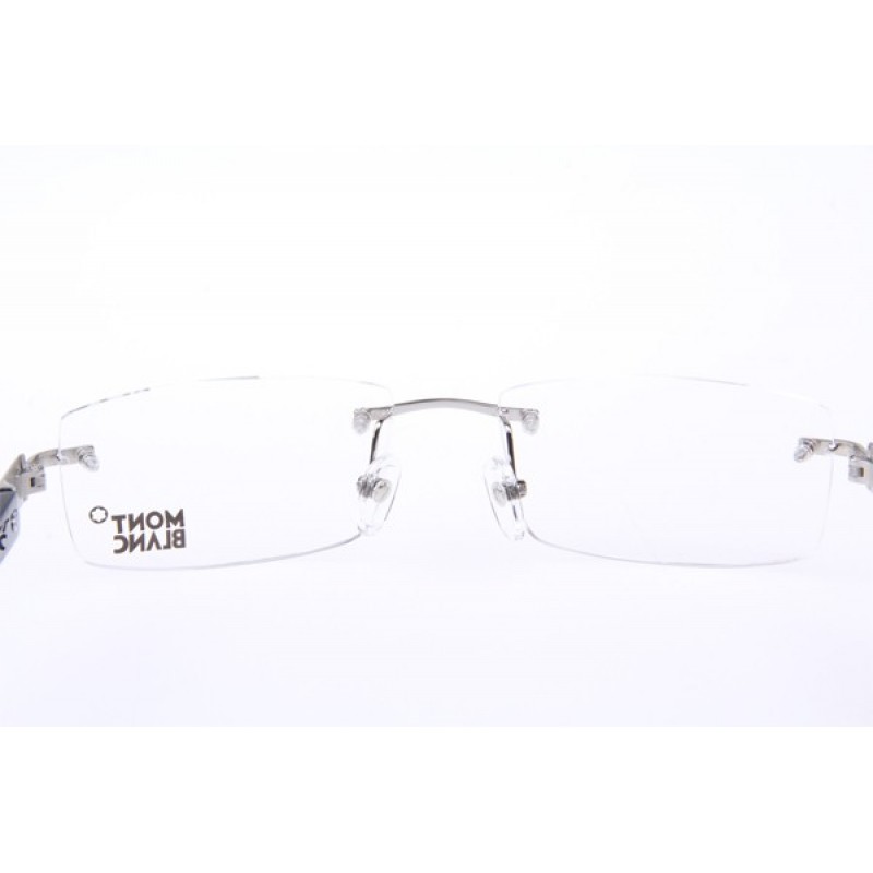 MontBlanc MB0382 Eyeglasses In Silver