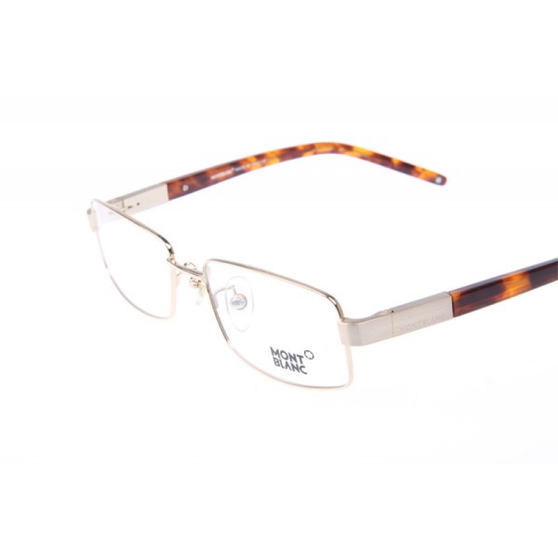 Montblanc MB0248 Eyeglasses in Gold Tortoise