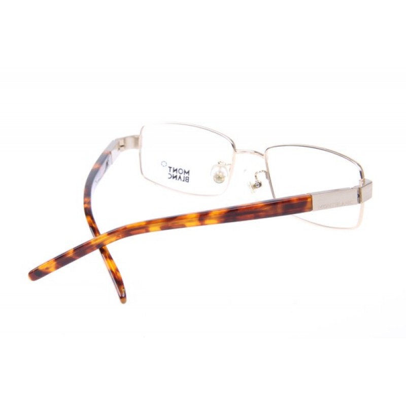 Montblanc MB0248 Eyeglasses in Gold Tortoise