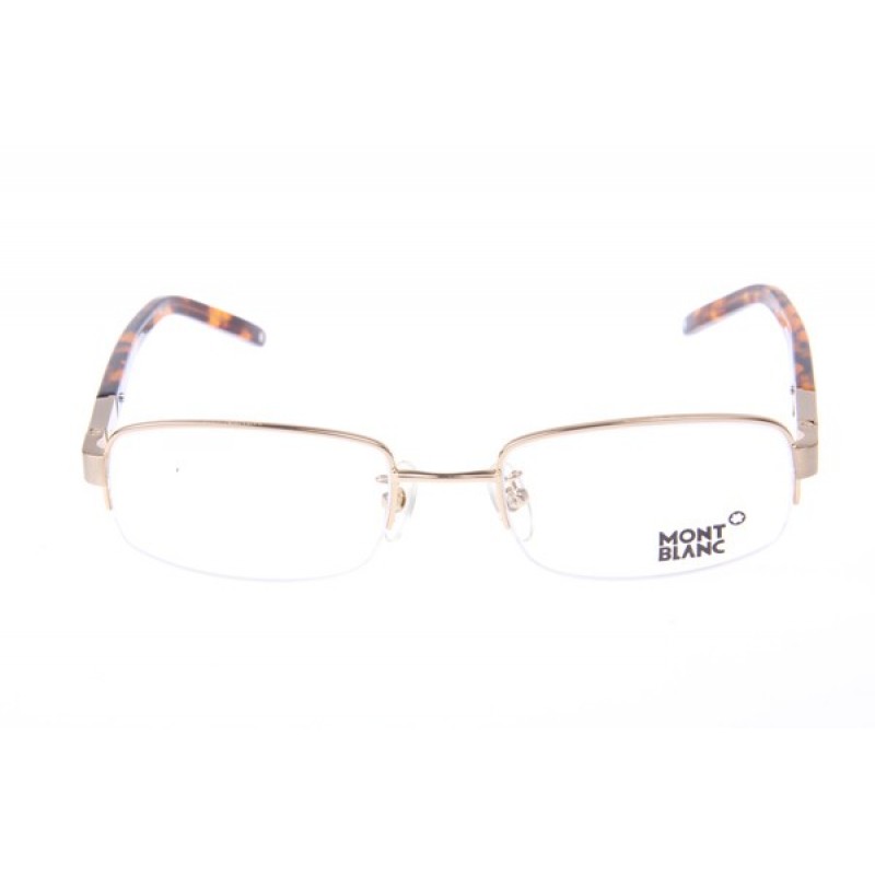 Montblanc MB0249 Eyeglasses in Gold Tortoise