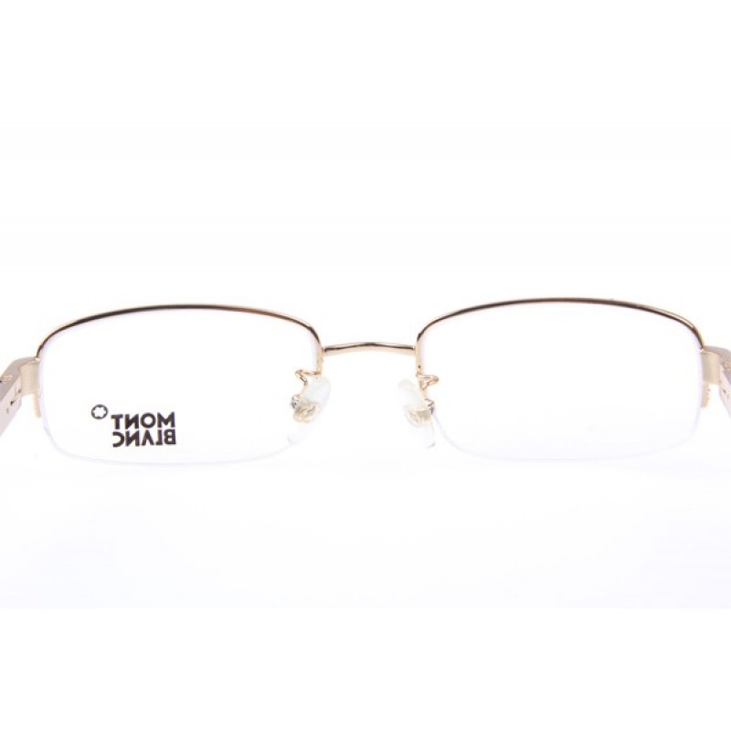 Montblanc MB0249 Eyeglasses in Gold Tortoise