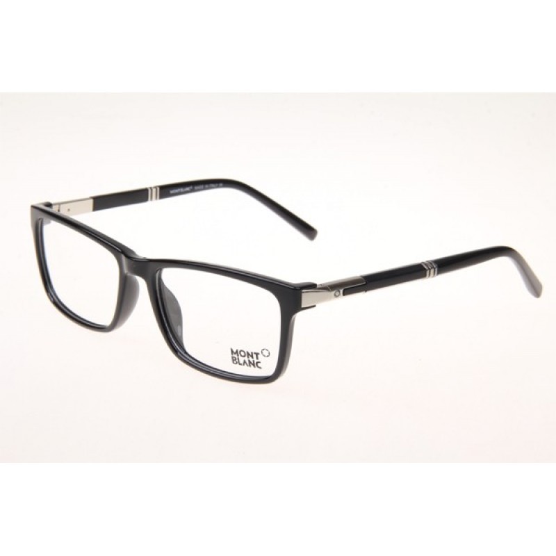 Mont Blanc MB540F Eyeglasses In Black Silver