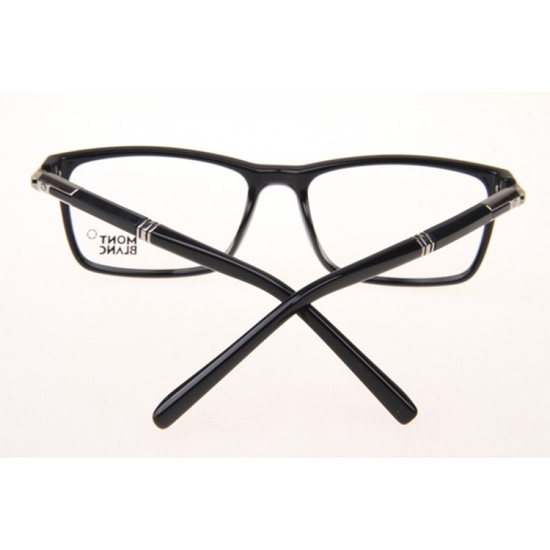 Mont Blanc MB540F Eyeglasses In Black Silver