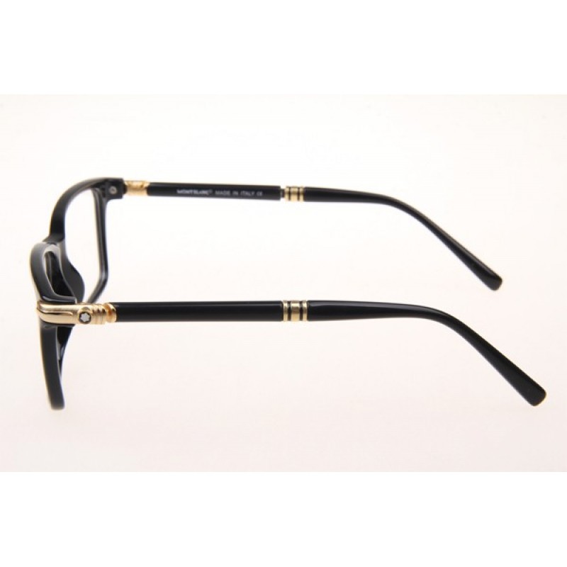 Mont Blanc MB487G Eyeglasses In Black Gold