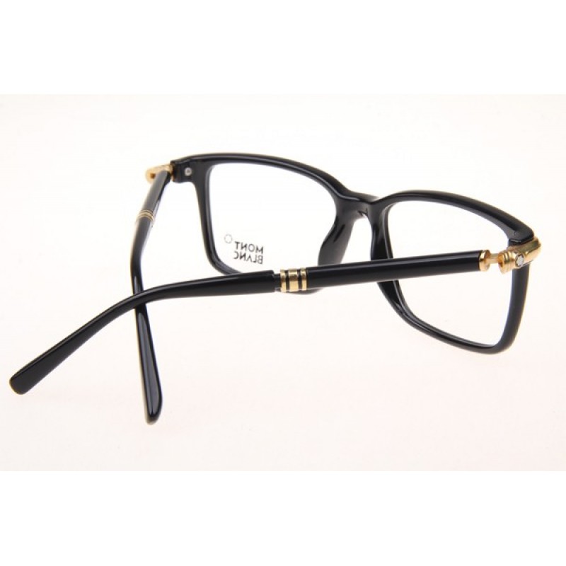 Mont Blanc MB487G Eyeglasses In Black Gold