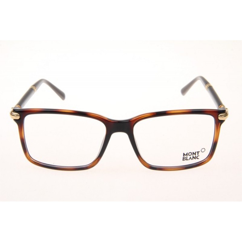 Mont Blanc MB487G Eyeglasses In Tortoise Gold