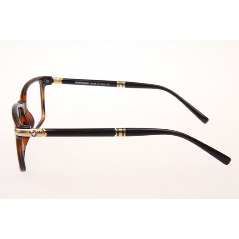 Mont Blanc MB487G Eyeglasses In Tortoise Gold