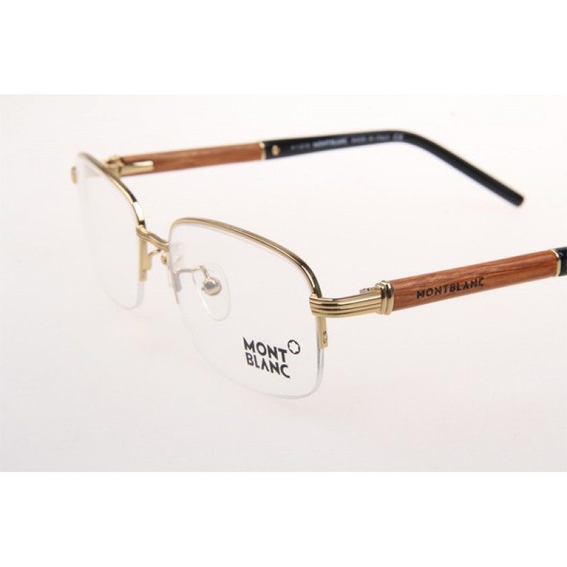 Mont Blanc MB447 Eyeglasses In Gold