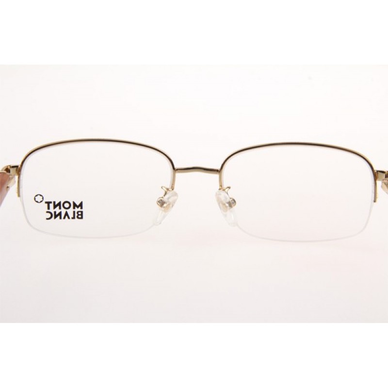 Mont Blanc MB447 Eyeglasses In Gold