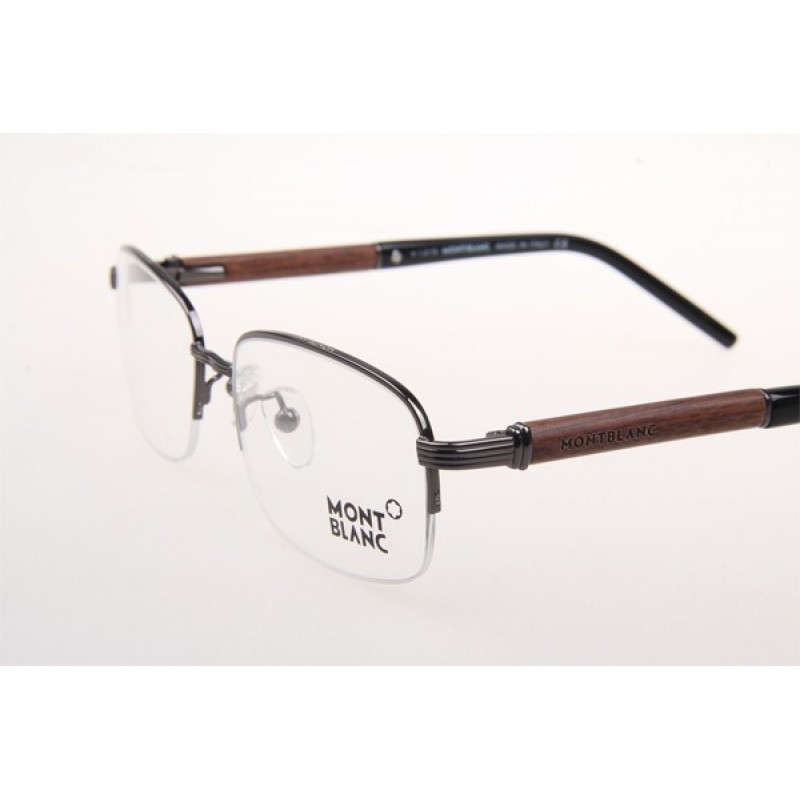 Mont Blanc MB447 Eyeglasses In Gunmetal