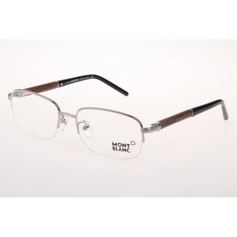 Mont Blanc MB447 Eyeglasses In Silver