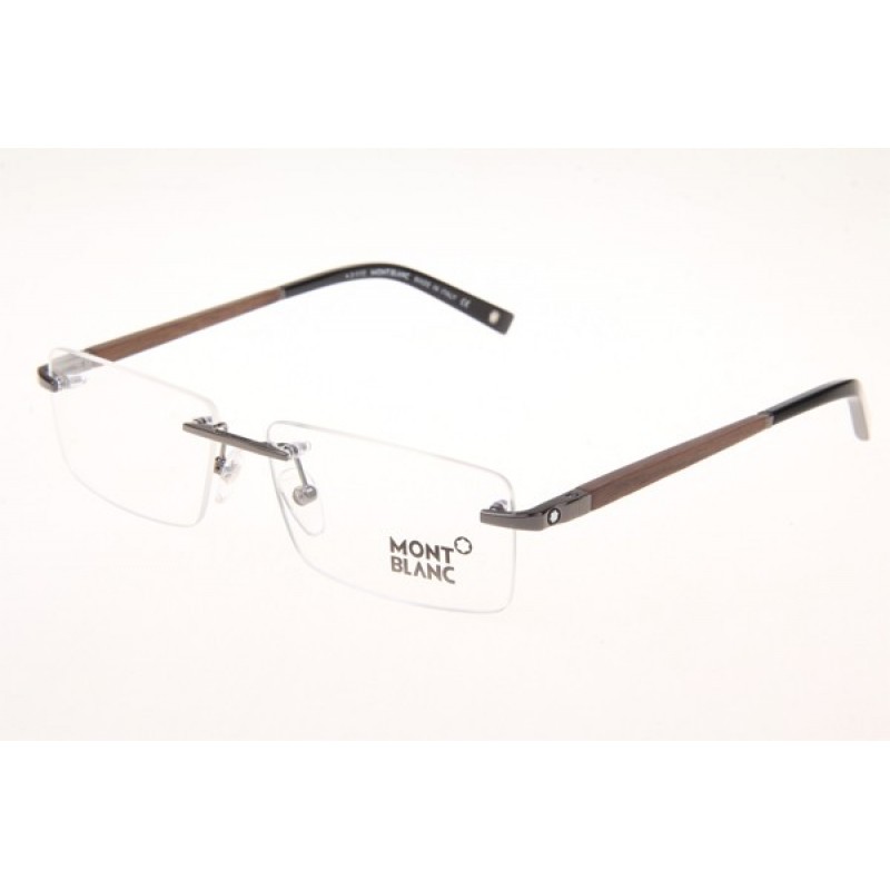 Mont Blanc MB390 Eyeglasses In Gunmetal