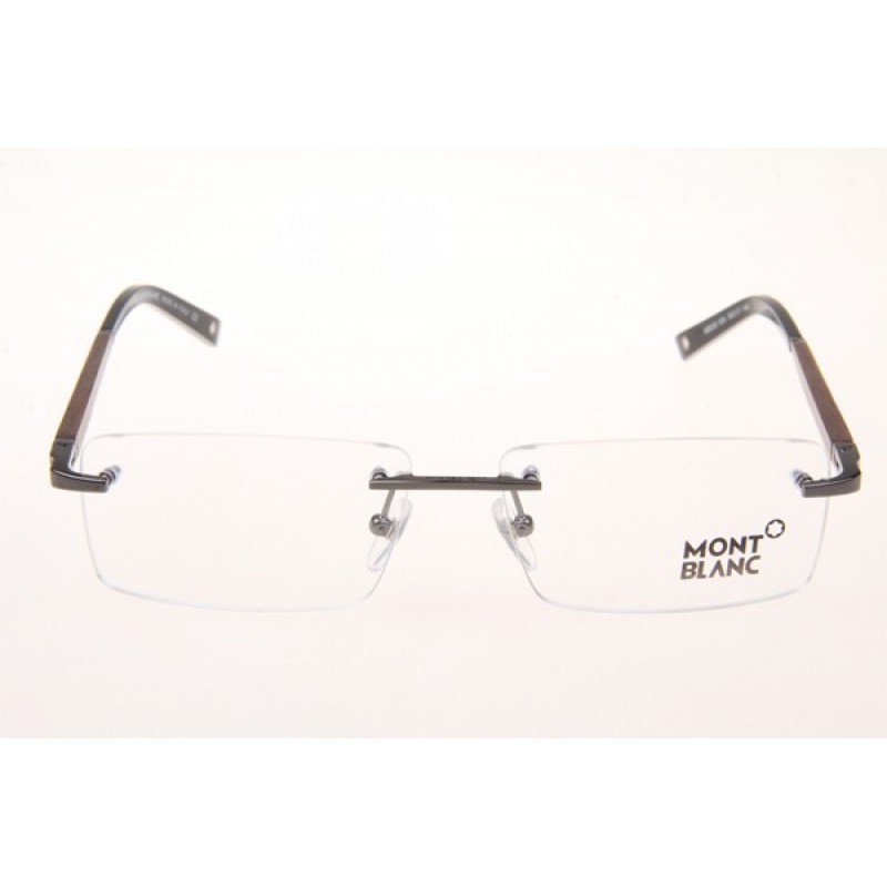 Mont Blanc MB390 Eyeglasses In Gunmetal