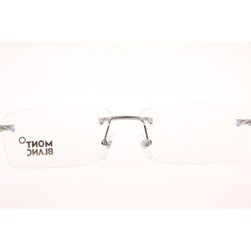 Mont Blanc MB390 Eyeglasses In Silver