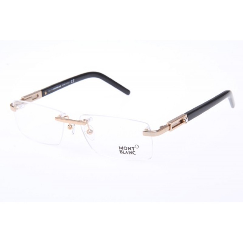 Mont Blanc MB398 Eyeglasses In Gold