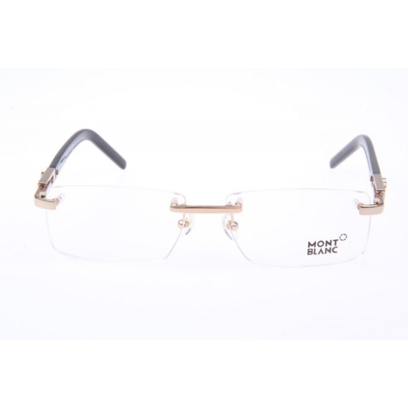 Mont Blanc MB398 Eyeglasses In Gold