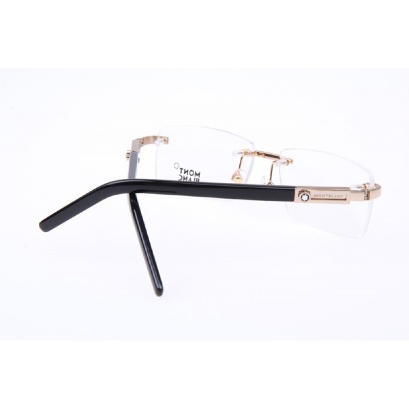 Mont Blanc MB398 Eyeglasses In Gold