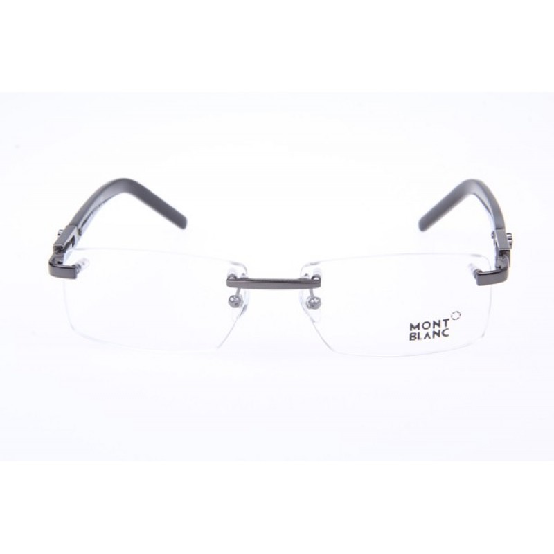 Mont Blanc MB398 Eyeglasses In Gunmetal